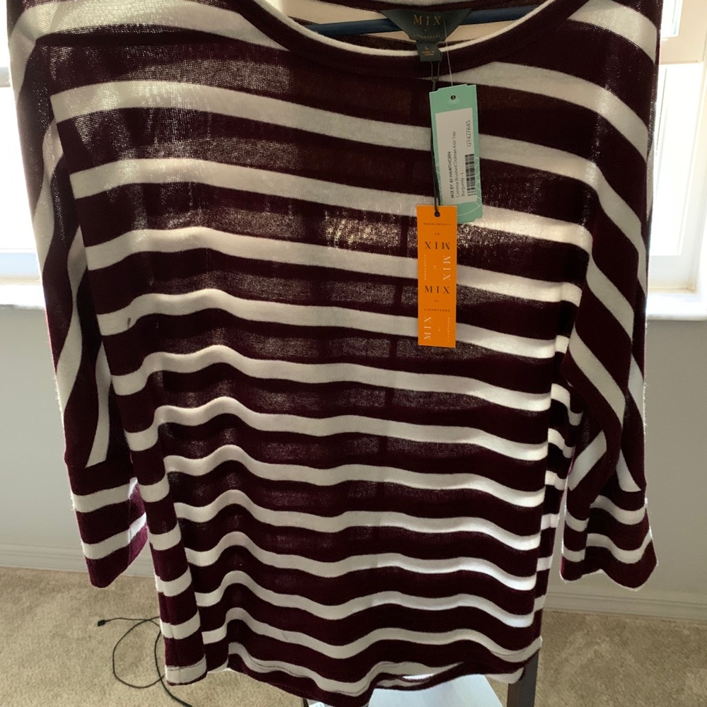 Brand new striped top